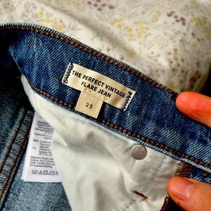 Madewell The Perfect Vintage Flare Jean in Pointview Wash